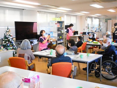 通所リハビリレクリエーションの様子