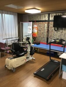 りはびり塾リハビリエリアの様子