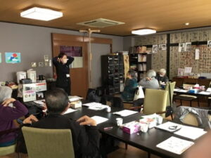 予防体操の様子