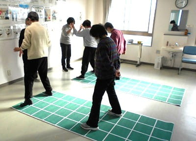 スクエアステップの様子2