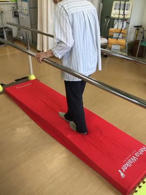 リハウォーカー使用の様子
