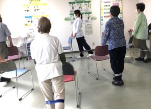 フレイル予防応援教室筋トレ2