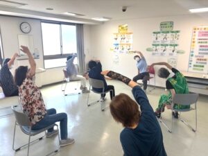 フレイル予防応援教室ストレッチの写真2